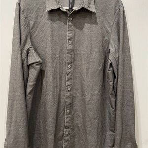 Lululemon Commission Gray Dress Shirt